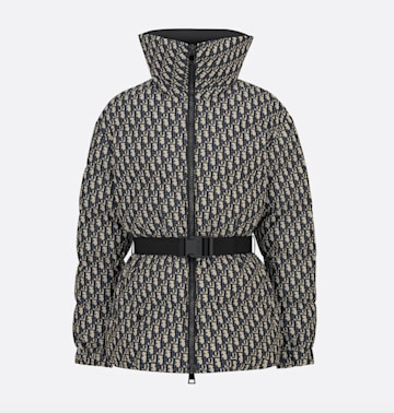 DIOR Dioralps Puffer Jacket With Belt