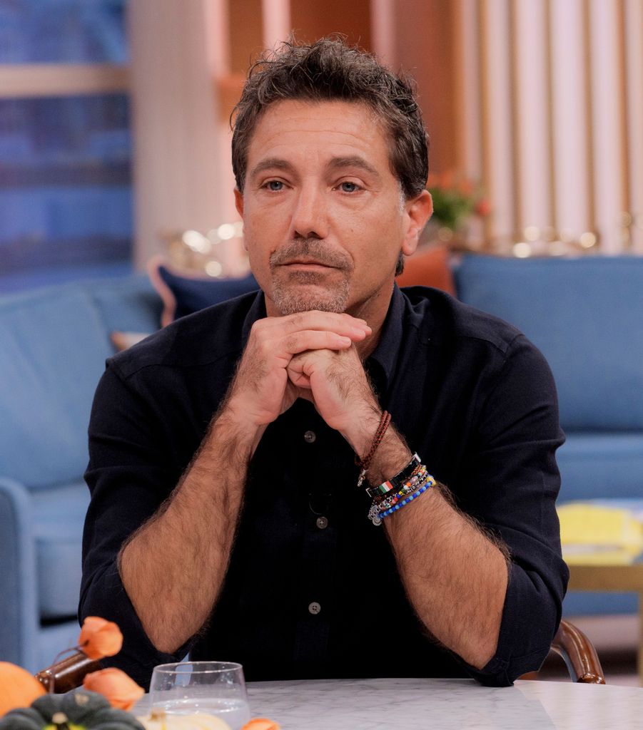 Gino D'Acampo on This Morning looking serious