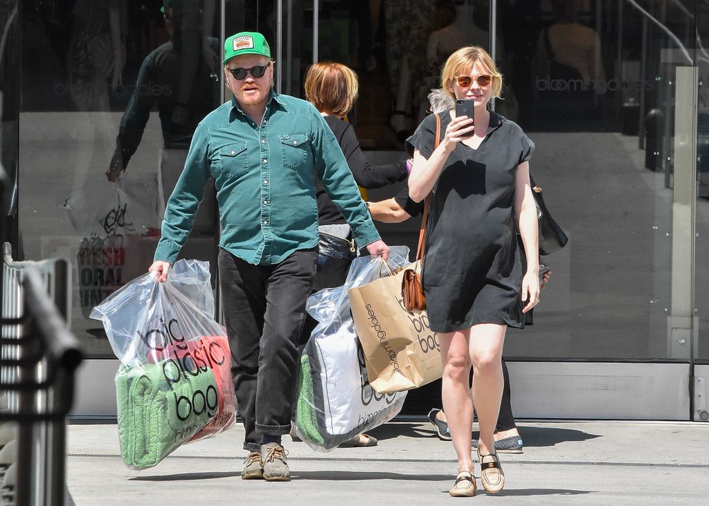 Kirsten Dunst and  Jesse Plemons are seen on April 04, 2018 in Los Angeles, California