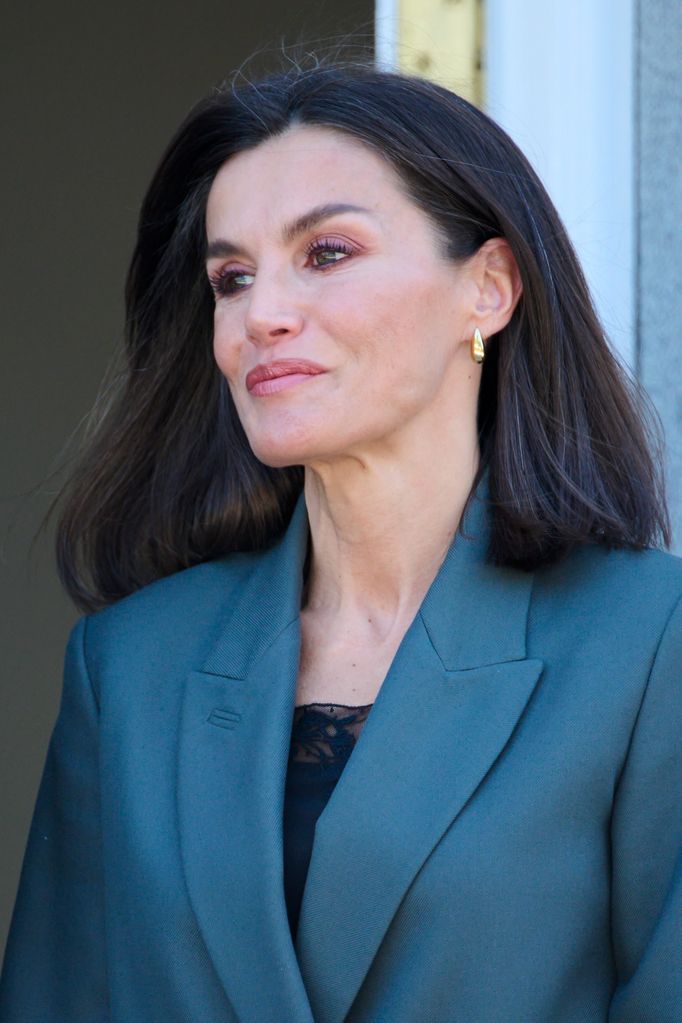 Queen Letizia of Spain debuted a new hairstyle