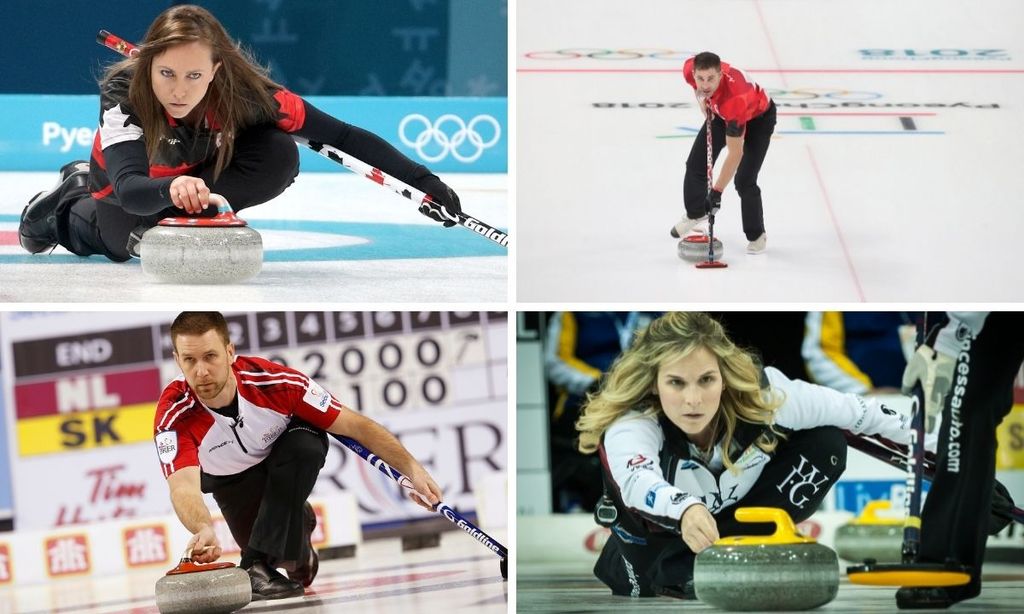 Canada's Olympic curling teams