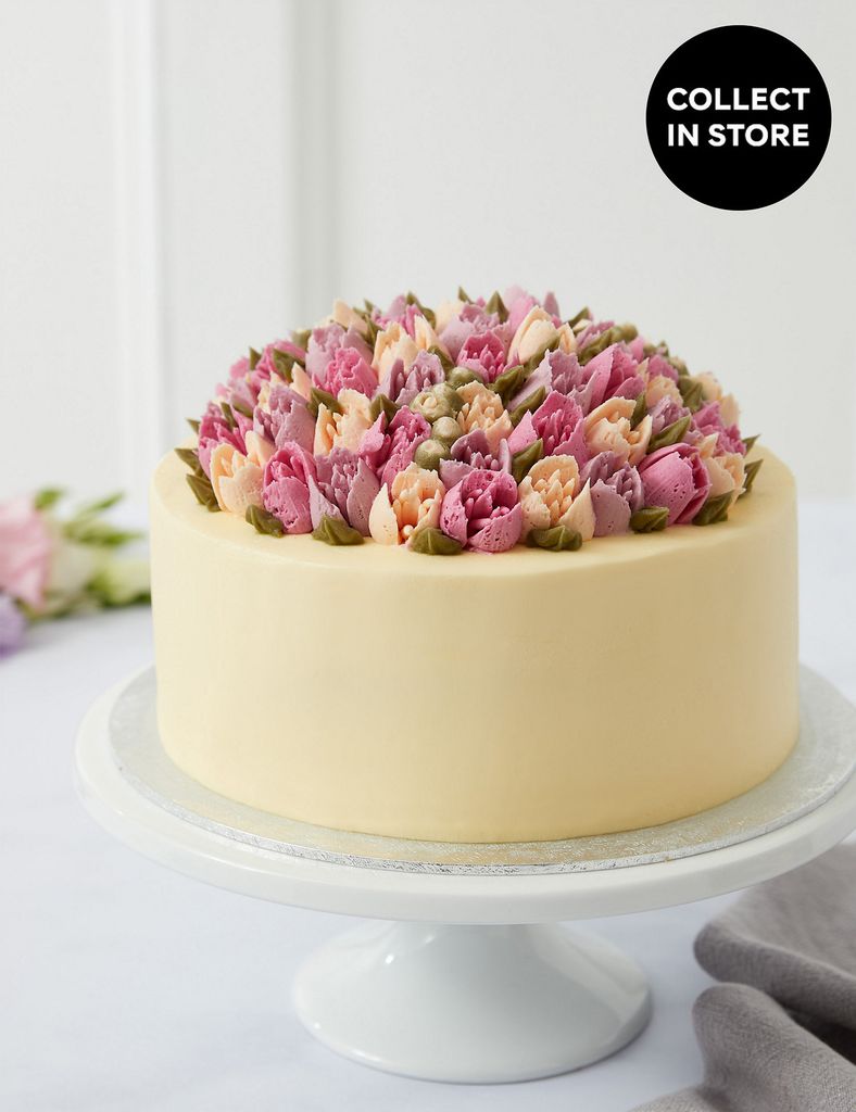 Marks & Spencer Flower Festival Tulip Cake
