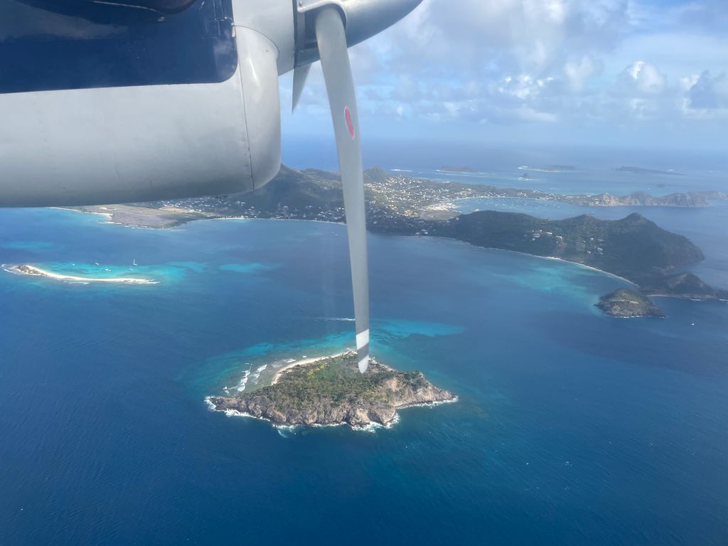 Neighbouring island Carriacou is a 20-minute flight away