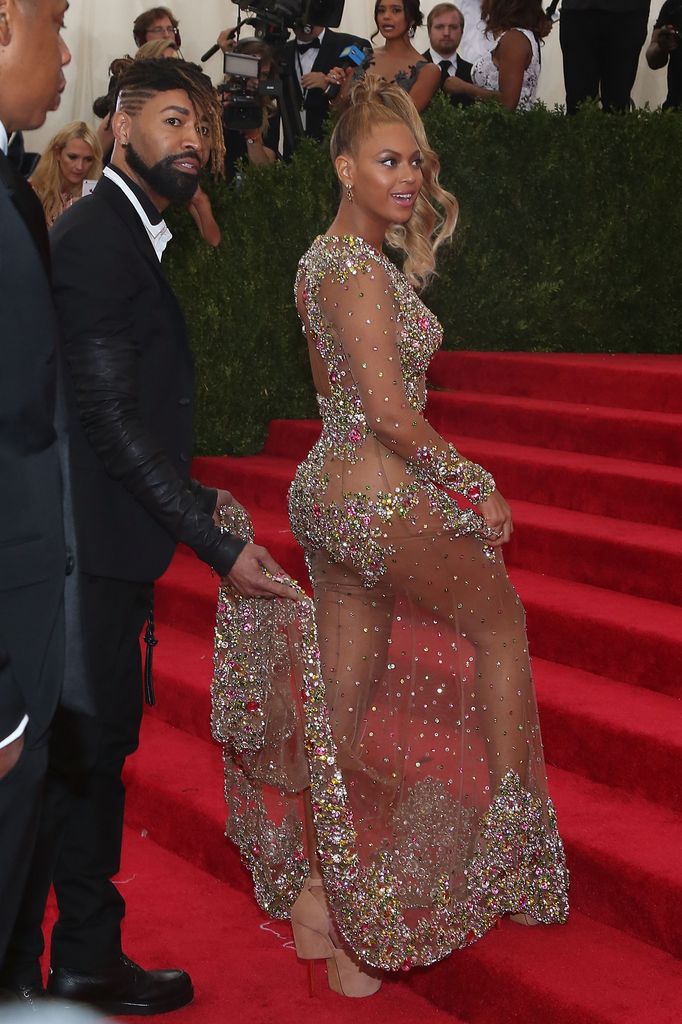 Jay Z, Beyonce et Ty Hunter y assistent "Chine: à travers le verre à la recherche"The 2015 Costume Institute Gala, au Metropolitan Museum of Art le 4 mai 2015 à New York City
