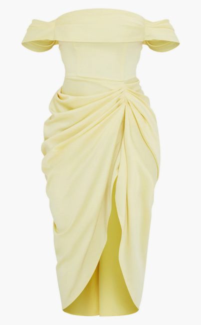 adele vivienne yellow corset gown vogue lookalike