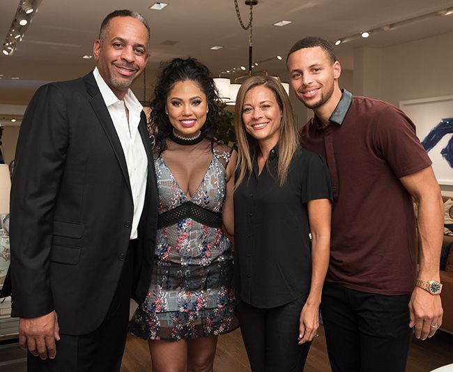 steph curry ayesha parents