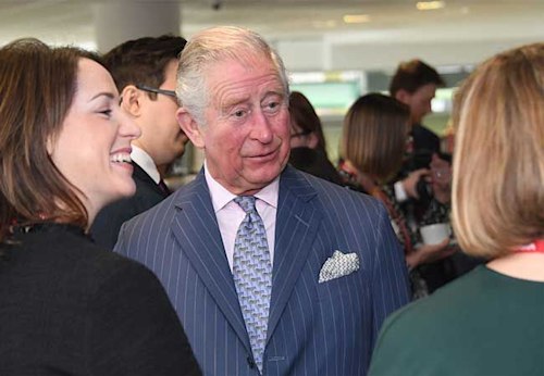 Prince Charles gives a special shout out to teachers and parents in ...