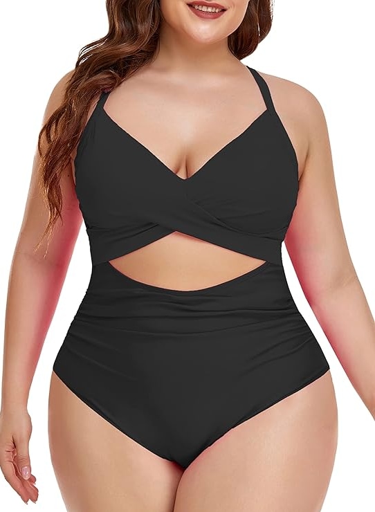 Eomenie Women's One Piece Swimsuit .