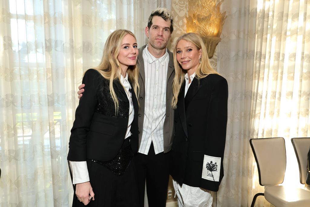 Justine Lupe, Timothy Simons, and Gwyneth Paltrow attend The BAFTA Tea Party