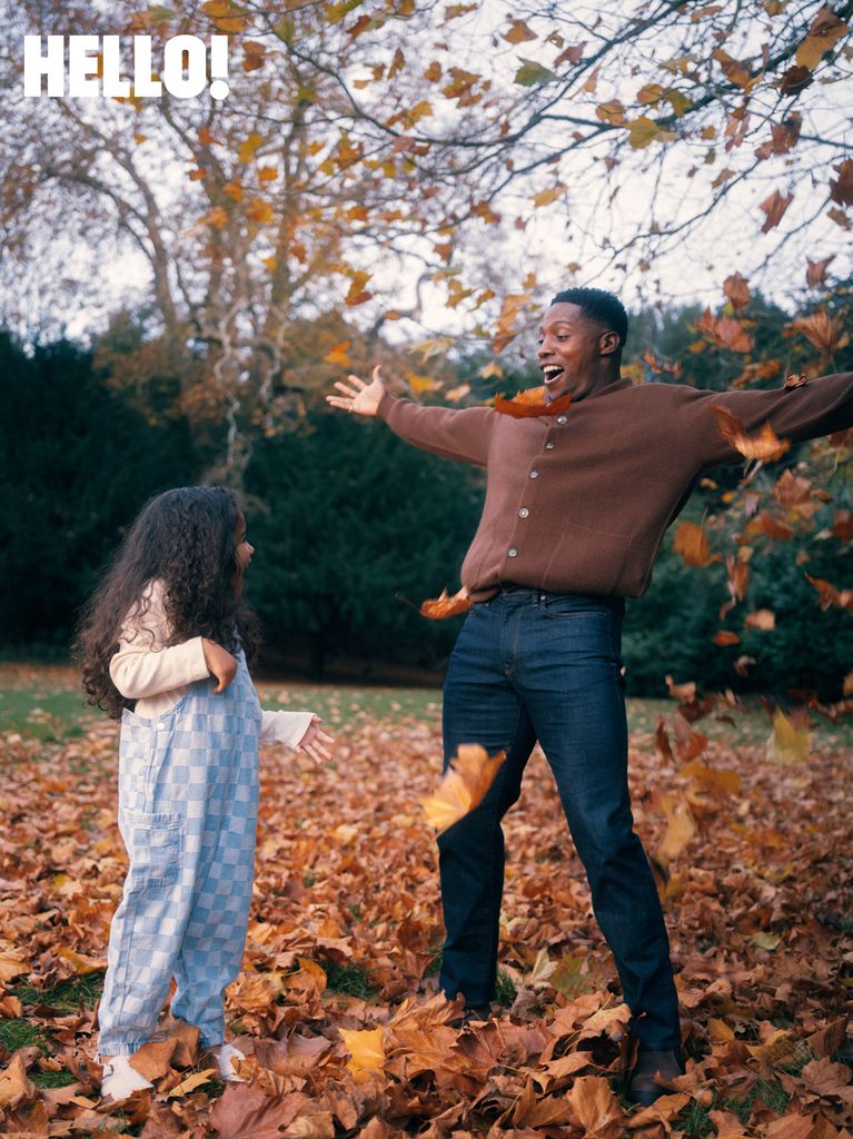 "I'm a helicopter parent," admits Harry