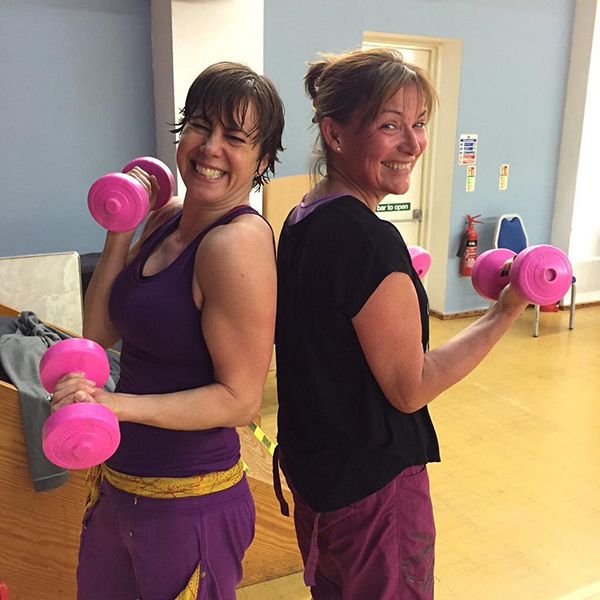 lorraine kelly lifting weights