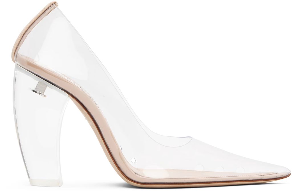  Victoria Beckham Transparent Pump Plexi Heels 