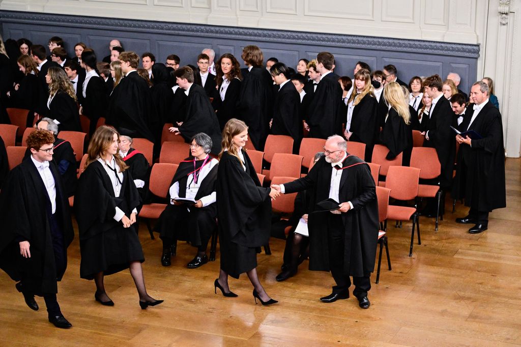 Princess Elisabeth at her Oxford graduation