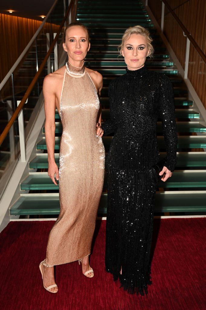 Amy Griffin, Lindsey Vonn at the TIME100 Gala held at Lincoln Center on April 24, 2025 in New York, New York