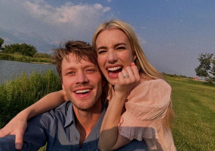 The actress announced her engagement to Cody John two weeks ago