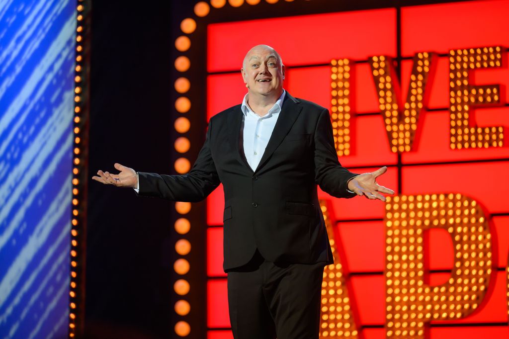 Dara O Briain performing on Mock the Week