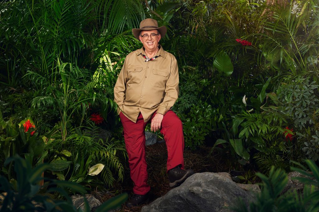 Richard Coles in an I'm a Celebrity promotional photo