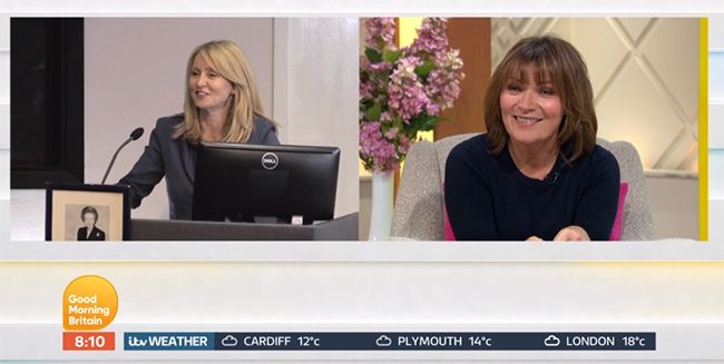 lorraine kelly and esther mcvey clash