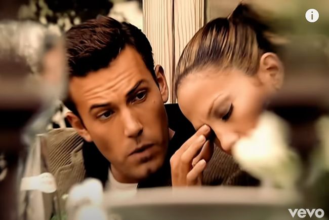 jlo and ben affleck in the jenny from the block video