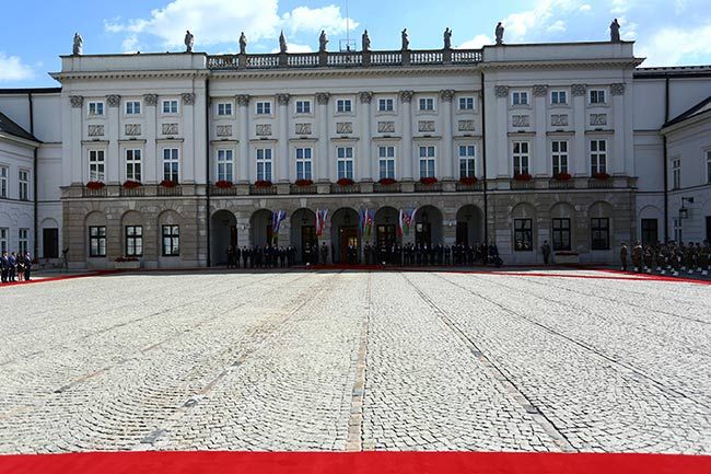 Warsaw royal palace