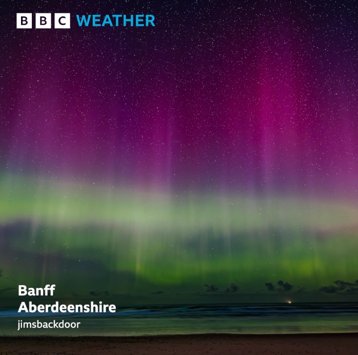 BBC Breakfast shared incredible northern lights imagery