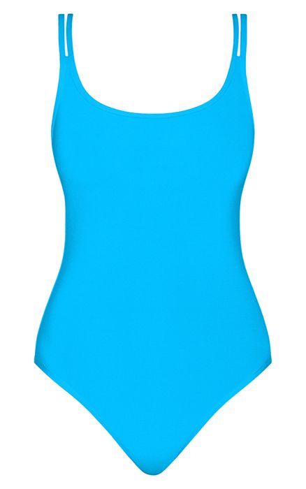 blue swimsuit jets