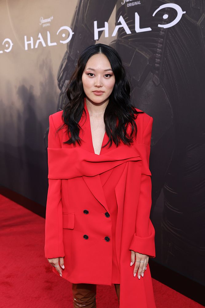 Yerin Ha at the Halo premiere in 2022