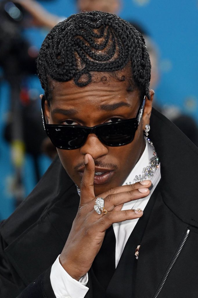 asap rocky met gala 