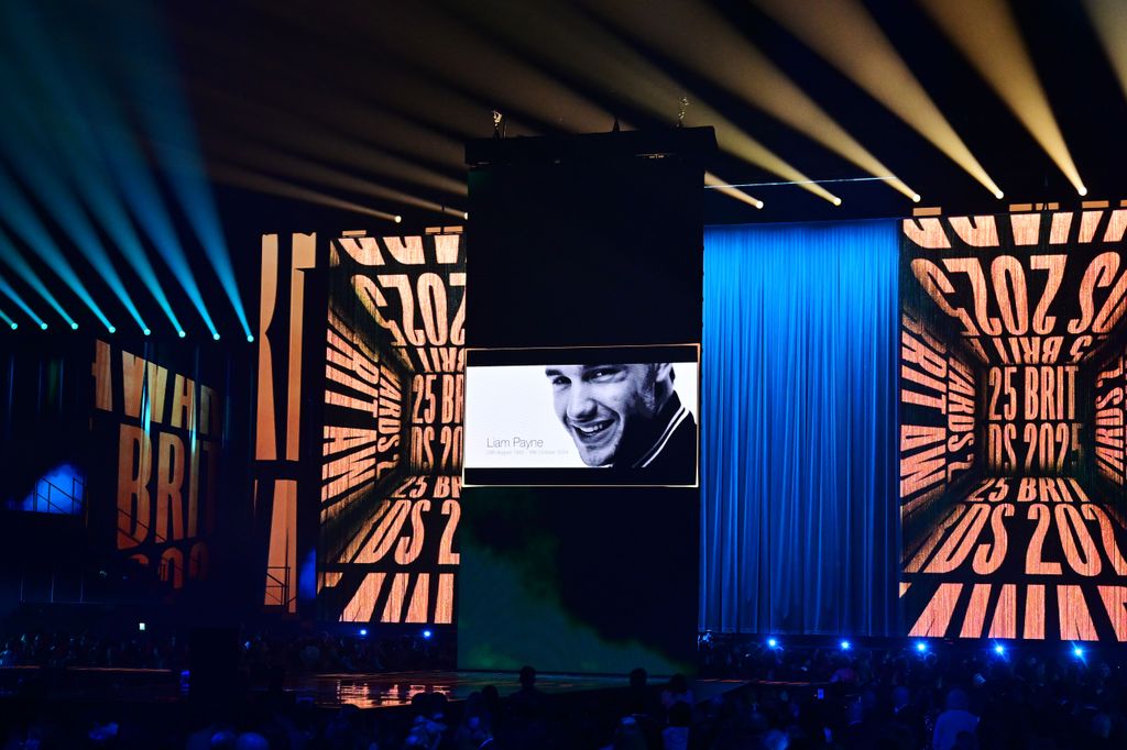 The BRITs stage with a tribute to Liam Payne