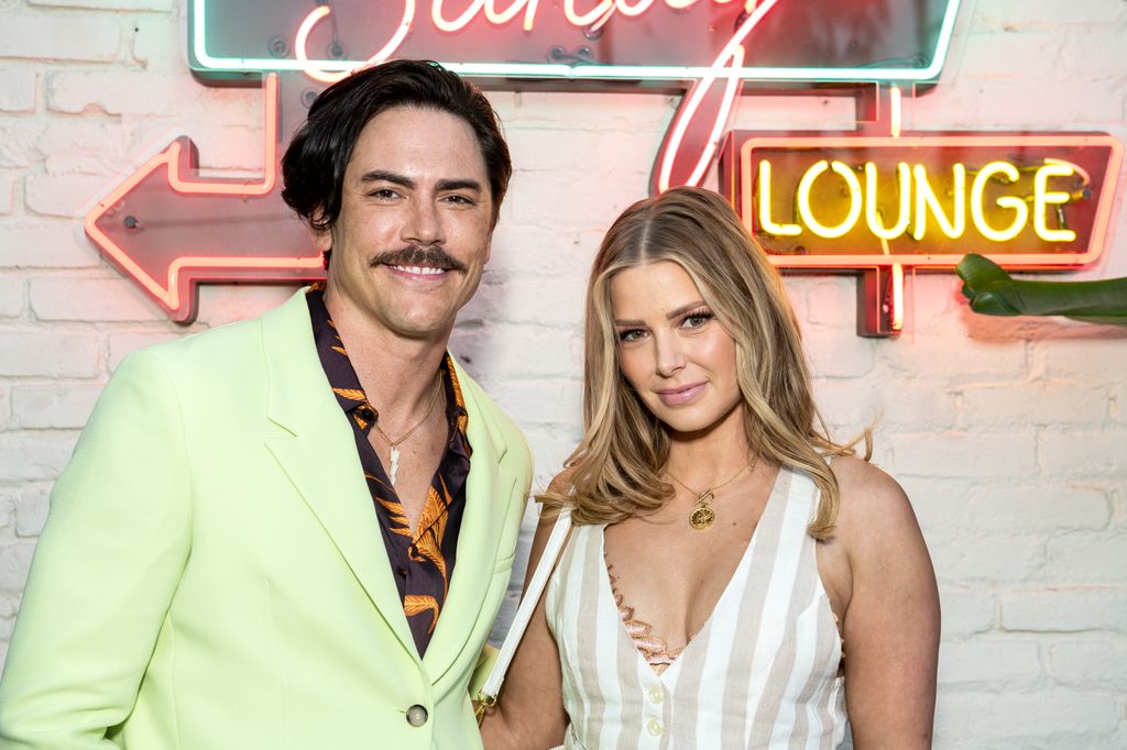 Tom Sandoval and Ariana Madix attend the Friends and Family Opening at Schwartz & Sandy's with the cast of "Vanderpump Rules" at Schwartz & Sandy's Lounge on July 26, 2022 in Los Angeles, California