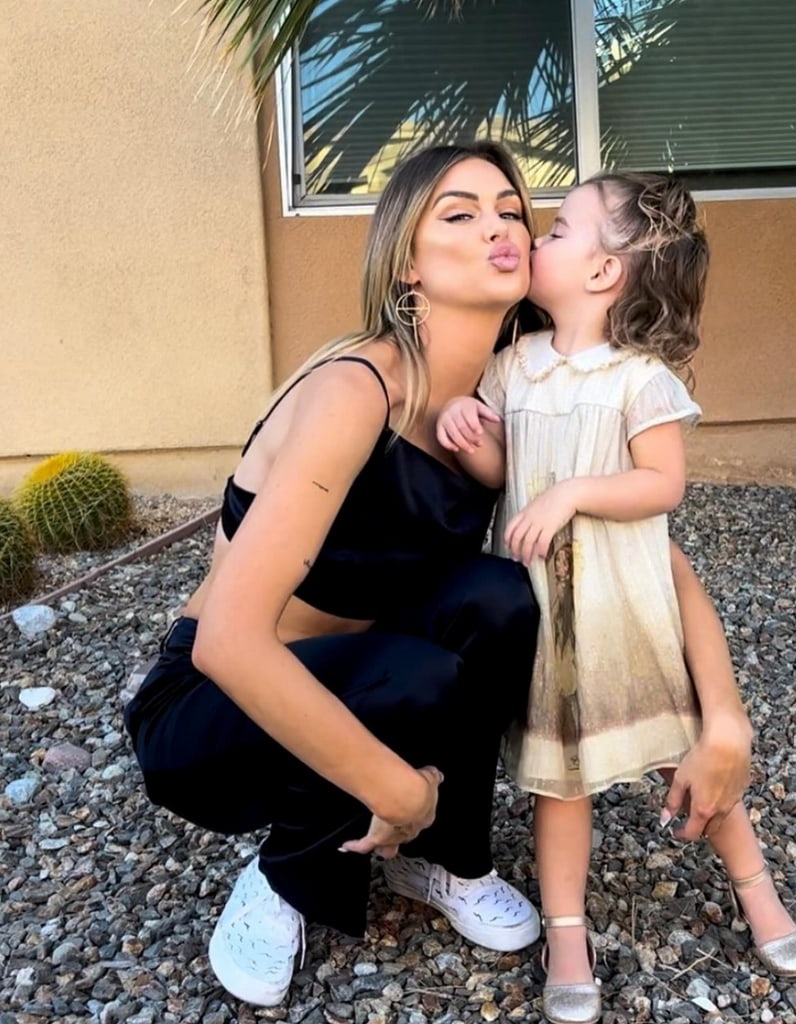 Photo shared by Lala Kent on Instagram in 2023 posing with her two-year-old daughter Ocean