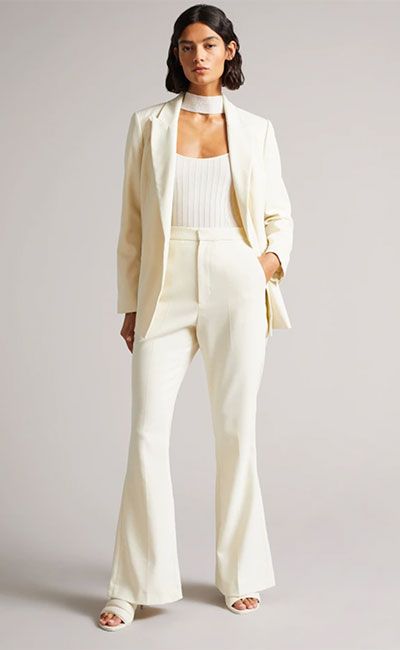 ted baker white suit
