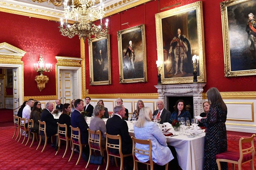 Duchess Sophie of Edinburgh at Foundation of Light's lunch hosted at St James' Palace