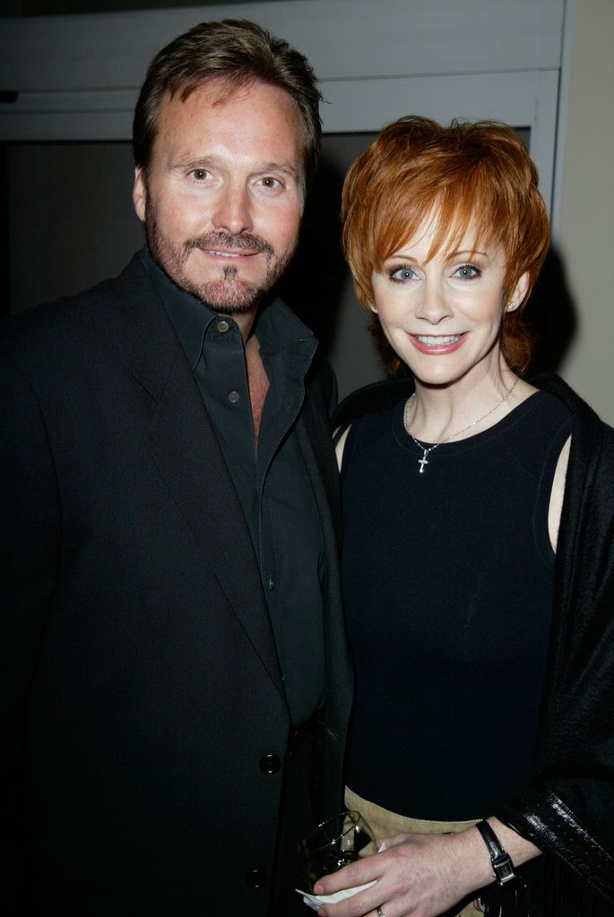 reba mcentire with second husband narvel blackstock