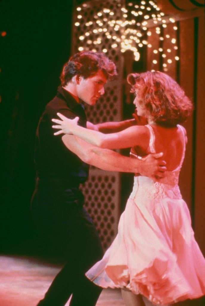 Patrick Swayze and Jennifer Grey in the final scene of Dirty Dancing 