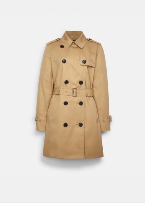 jlo gifts on sale at coach trench coat