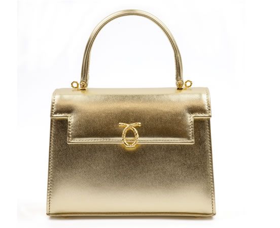 launer london gold handbag