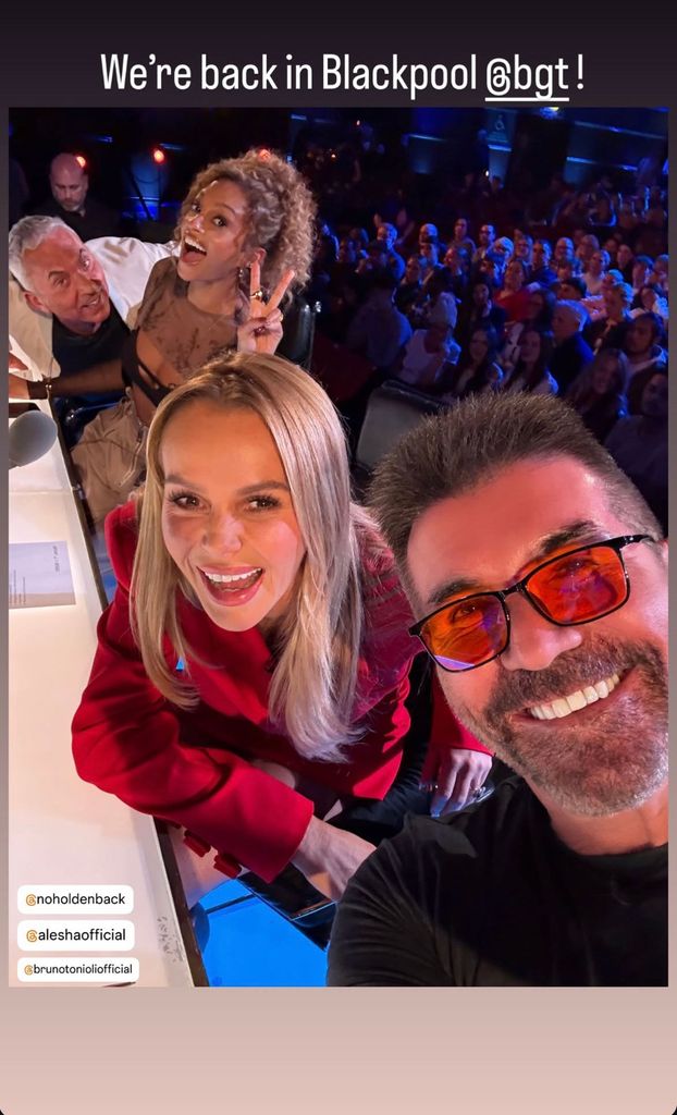 Simon Cowell selfie