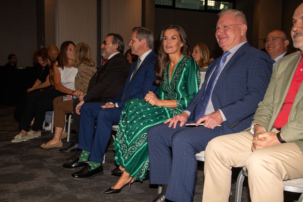Queen Letizia Presides Over The Institutional Act Of The "world Mental Health Day 2023"