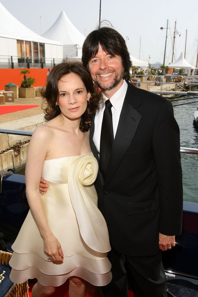 Julie Burns and Ken Burns during 2007 Cannes Film Festival - "The War" Cocktail Party at Budweiser Big Eagle Yacht in Cannes, France. (Photo by John Shearer/WireImage)