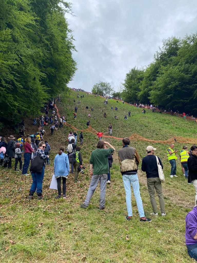 Onlookers at the event