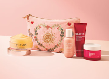 Elemis x Elizabeth Scarlet gift set