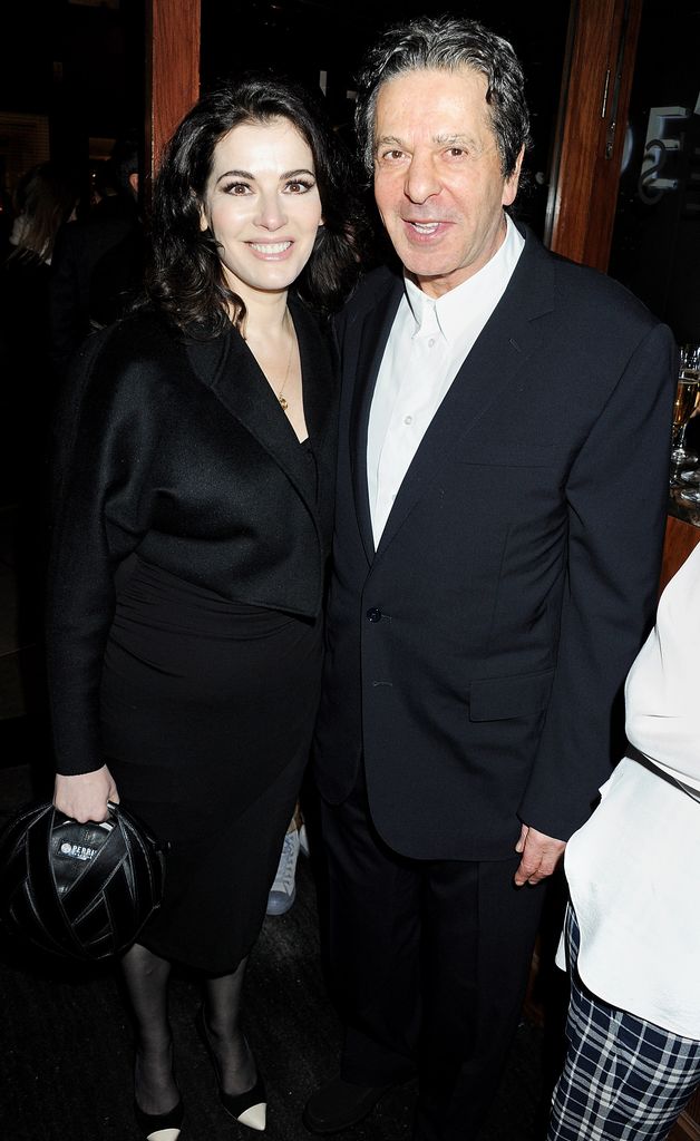 The TV star married her second husband Charles Saatchi in 2003 (pictured in 2012)