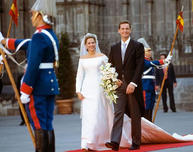 Infanta Cristina and Iñaki Urdangarins wedding in 1997
