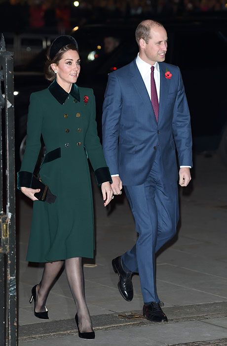 Prince William Kate Remembrance service