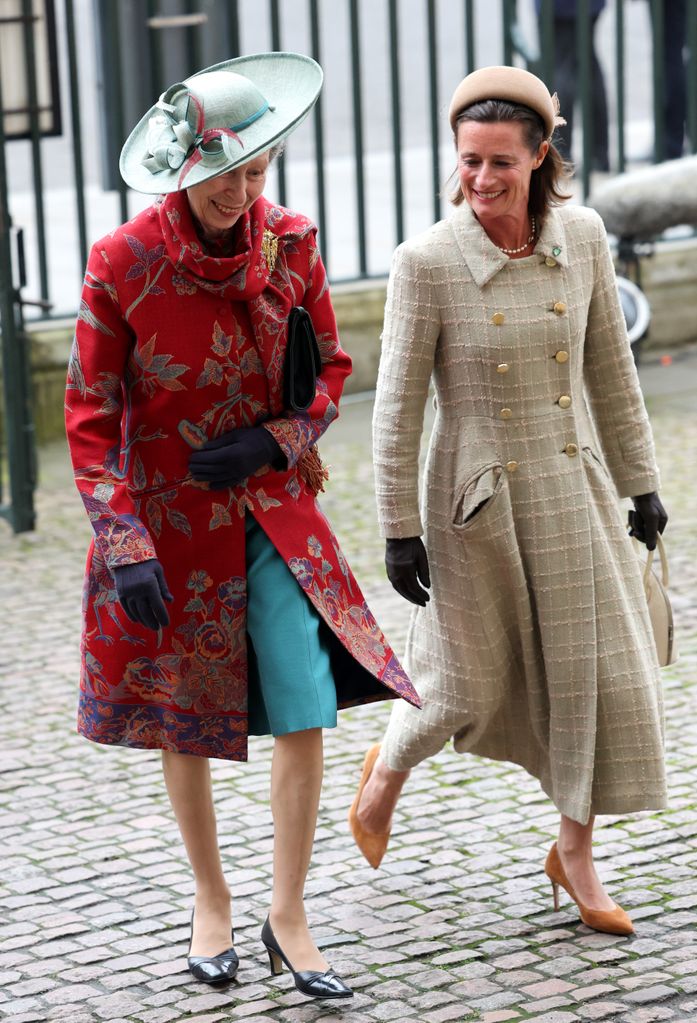 Princess Anne and Dolly Maude