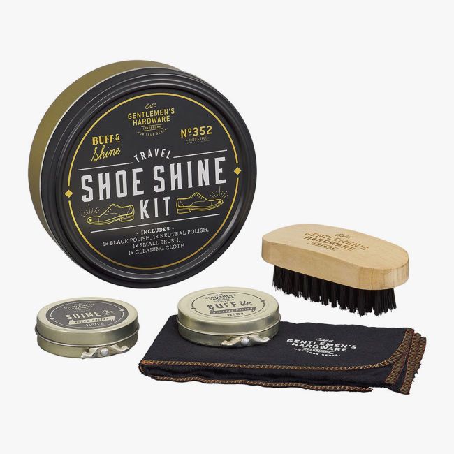 stocking fillers for men shoeshine kit