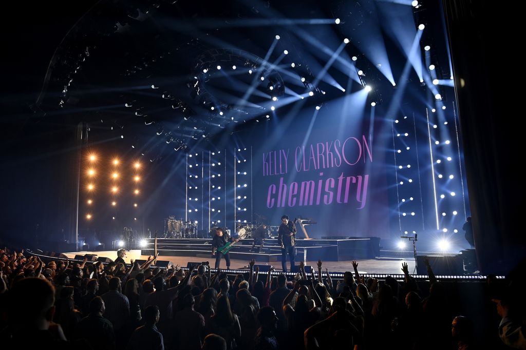 A general view at Kelly Clarkson's show at Bakkt Theater at Planet Hollywood Las Vegas Resort & Casino on July 28, 2023 in Las Vegas, Nevada