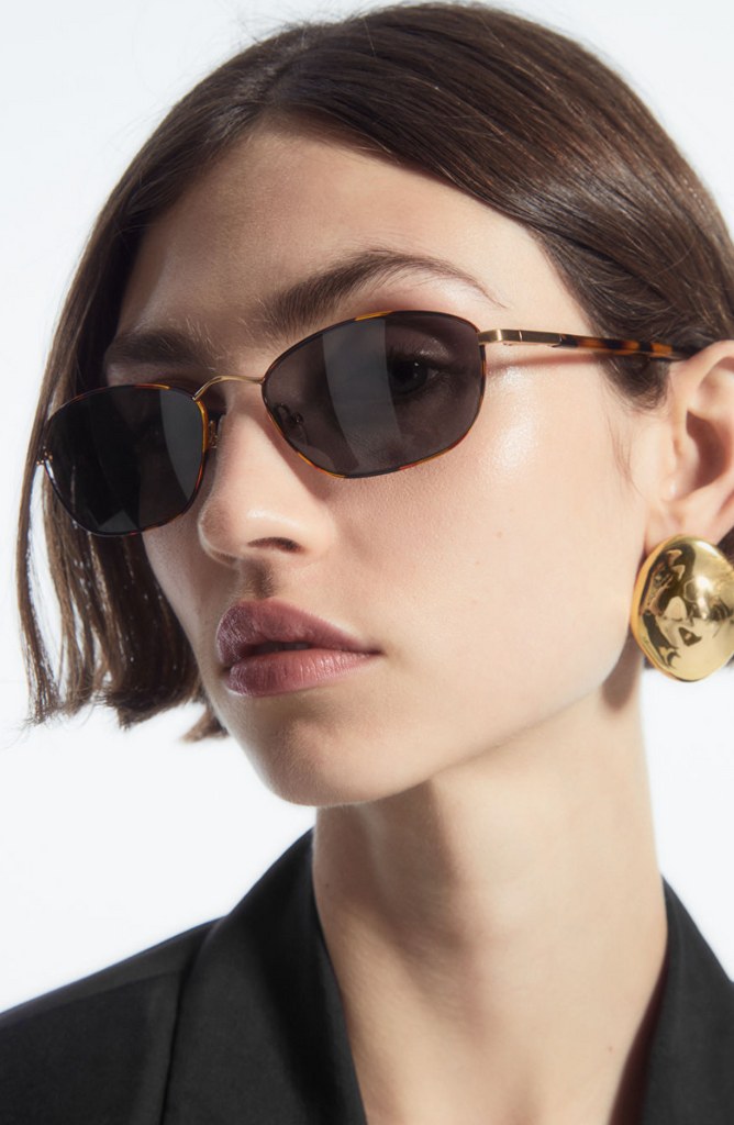 Wire-Frame Cat-Eye Sunglasses FROM COS