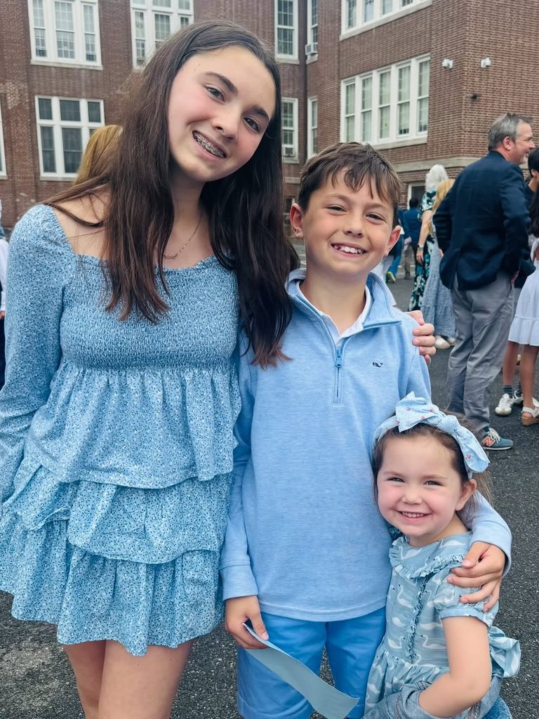 Lori Bergamotto's three children